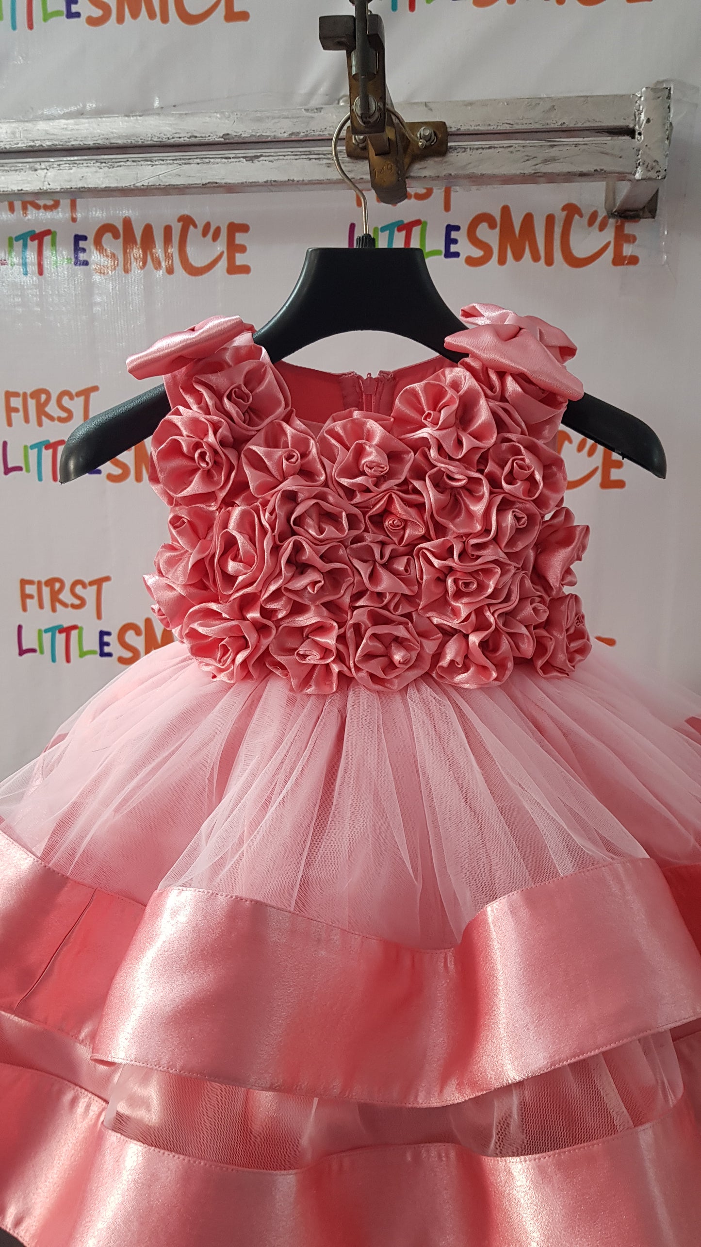 Beaded Fluffy Birthday Party Dress