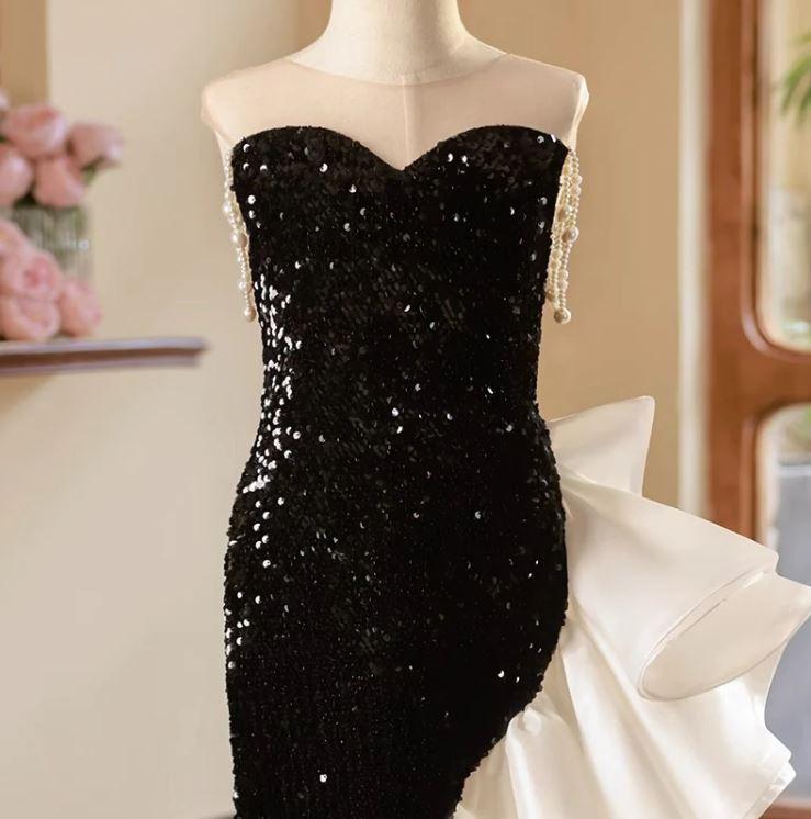 Sequin Beaded Birthday Party Dress