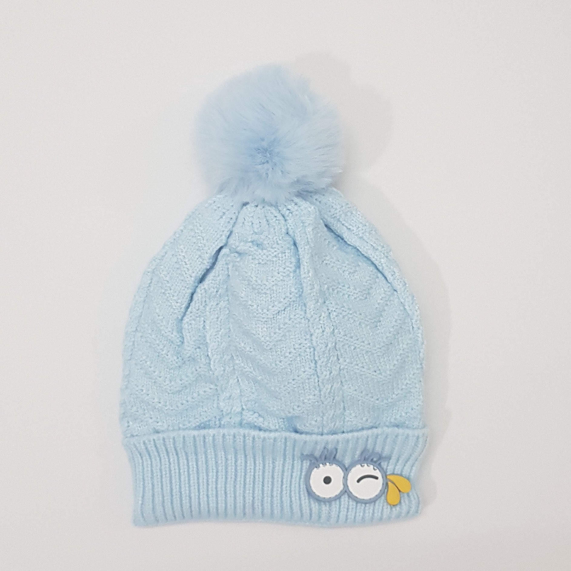 Soft Fabric Baby Cap – First Little Smile