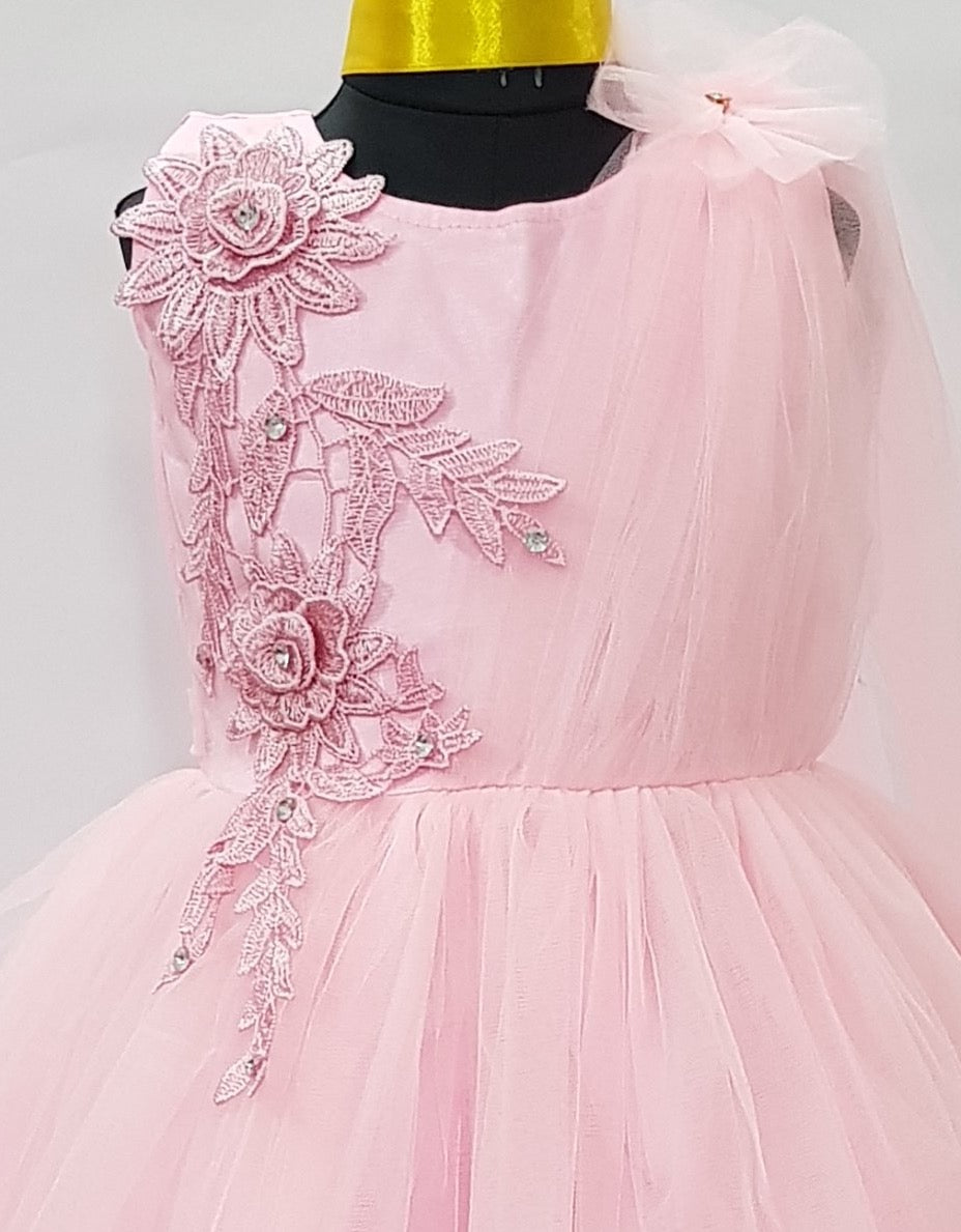 Beautiful Light Pink Birthday Party Dress