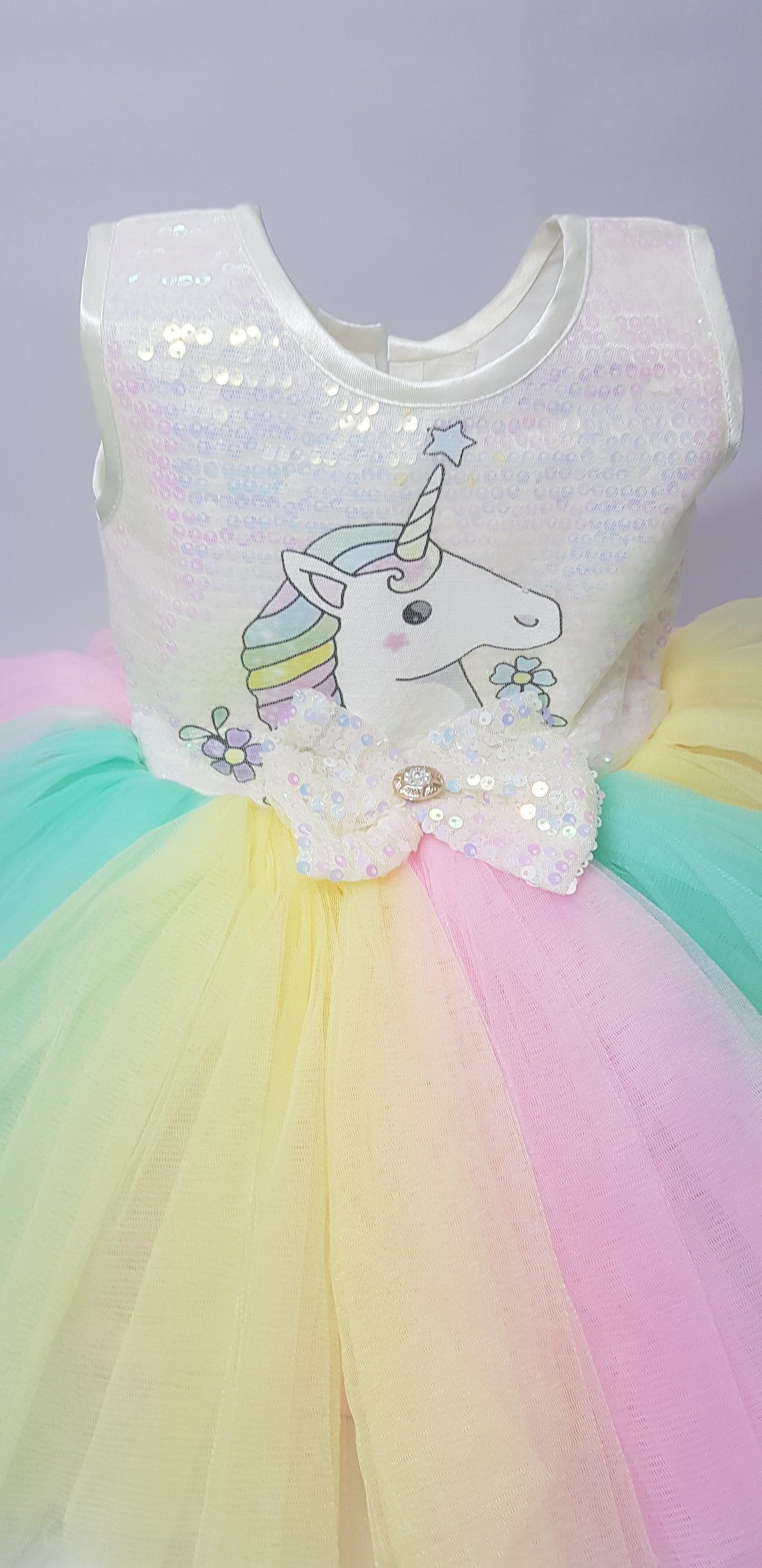 Beautiful Unicorn Birthday Party Dress