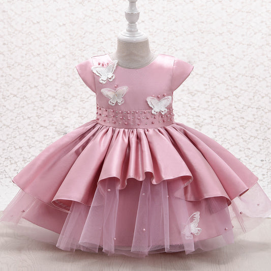 Beautiful Multi Frill Butterfly Dress