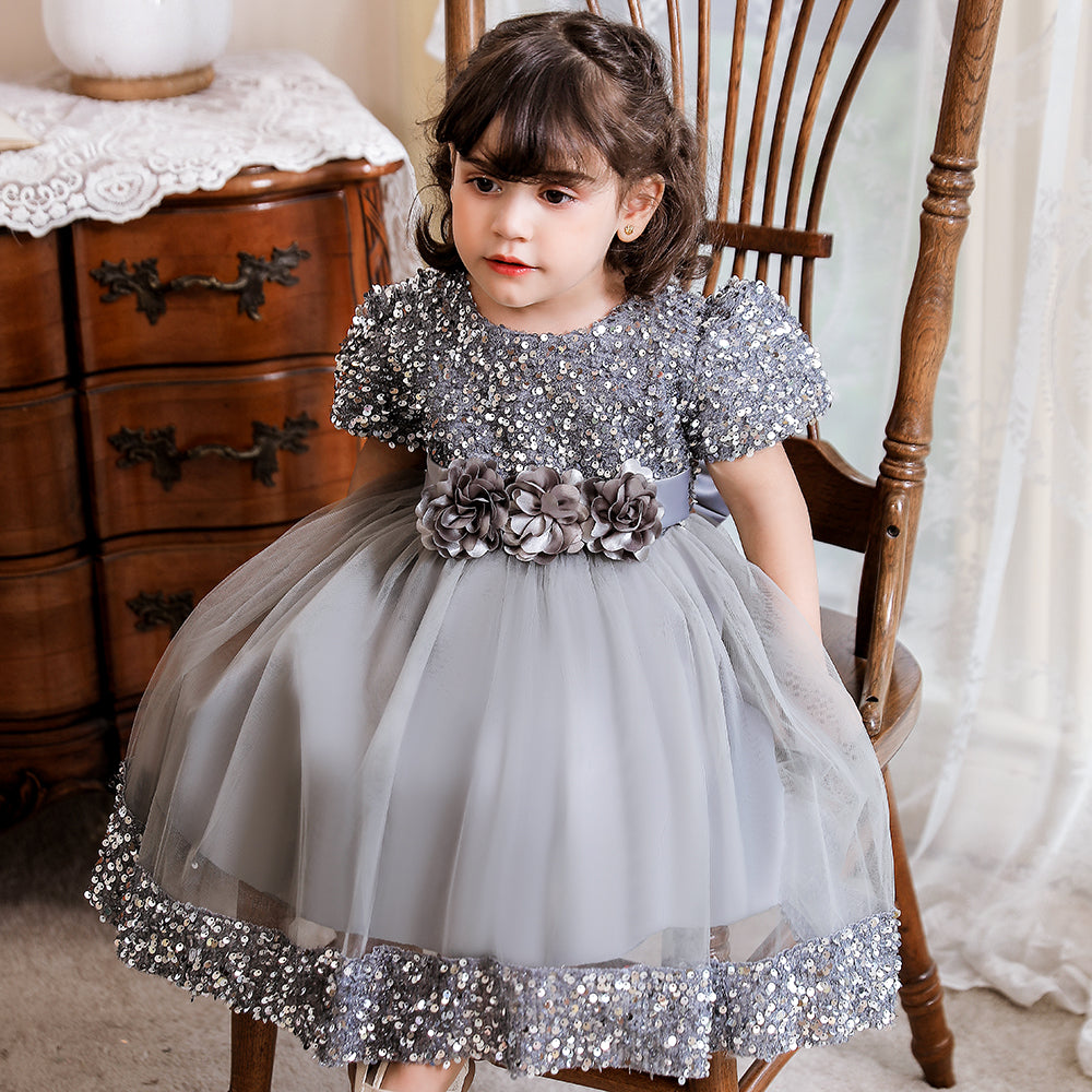 Buy Hot new 2024 Fancy Girls Frock Model Dress Names With Picture Elegant  Flower Girl Birthday Party Clothing Dress Online In India At Discounted  Prices