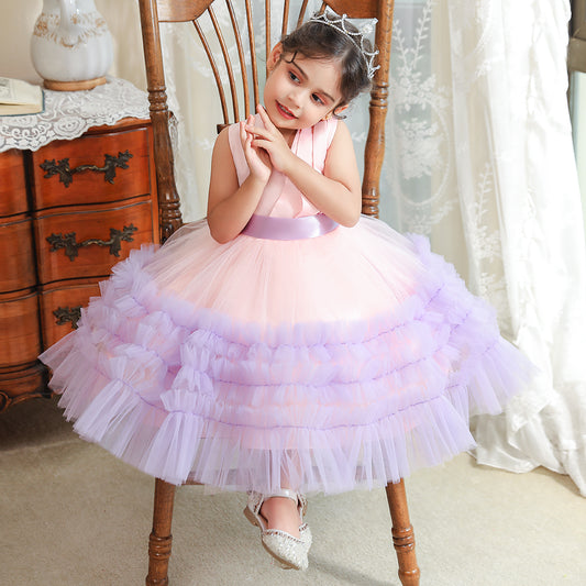 Beautiful Multi Frill Party Dress Frock