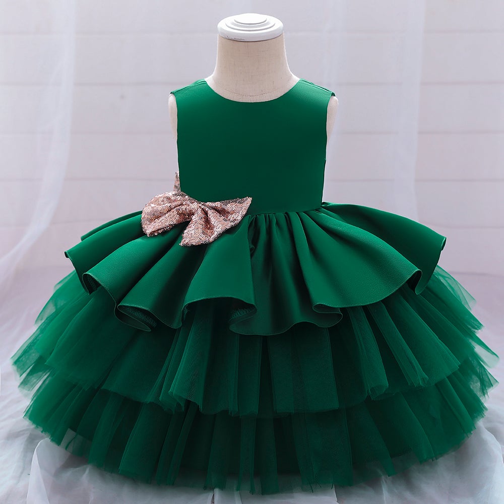 Beautiful Sleeveless Birthday Party Dresses for Princess